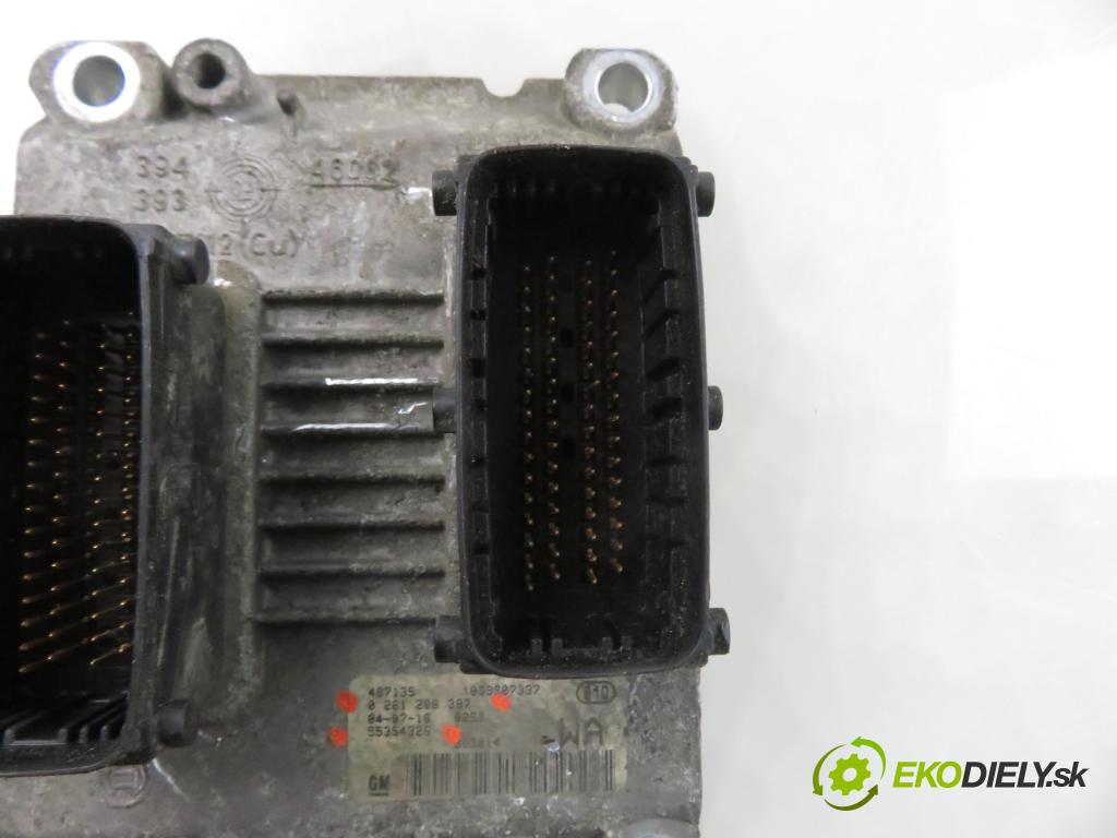 OPEL AGILA (A) (H00) HB 2004 44,00 1 - Z 10 XEP 998,00 řídící jednotka motora 0261208397 ; 55354326