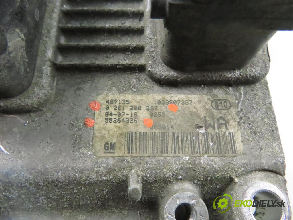 OPEL AGILA (A) (H00) HB 2004 44,00 1 - Z 10 XEP 998,00 řídící jednotka motora 0261208397 ; 55354326
