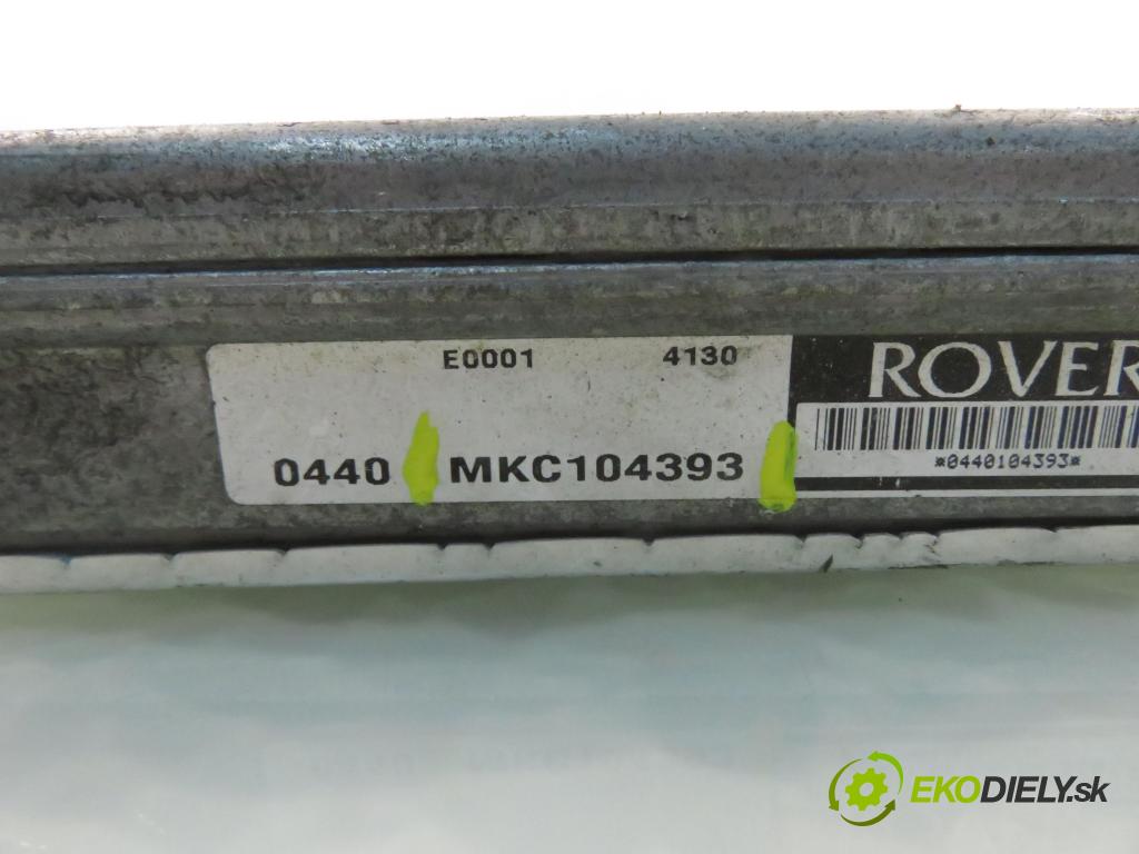LAND ROVER FREELANDER (L314) SUV 2000 88,00 1.8 i 16V 4x4 - 18 K4F 1796,00 řídící jednotka motora MKC104393