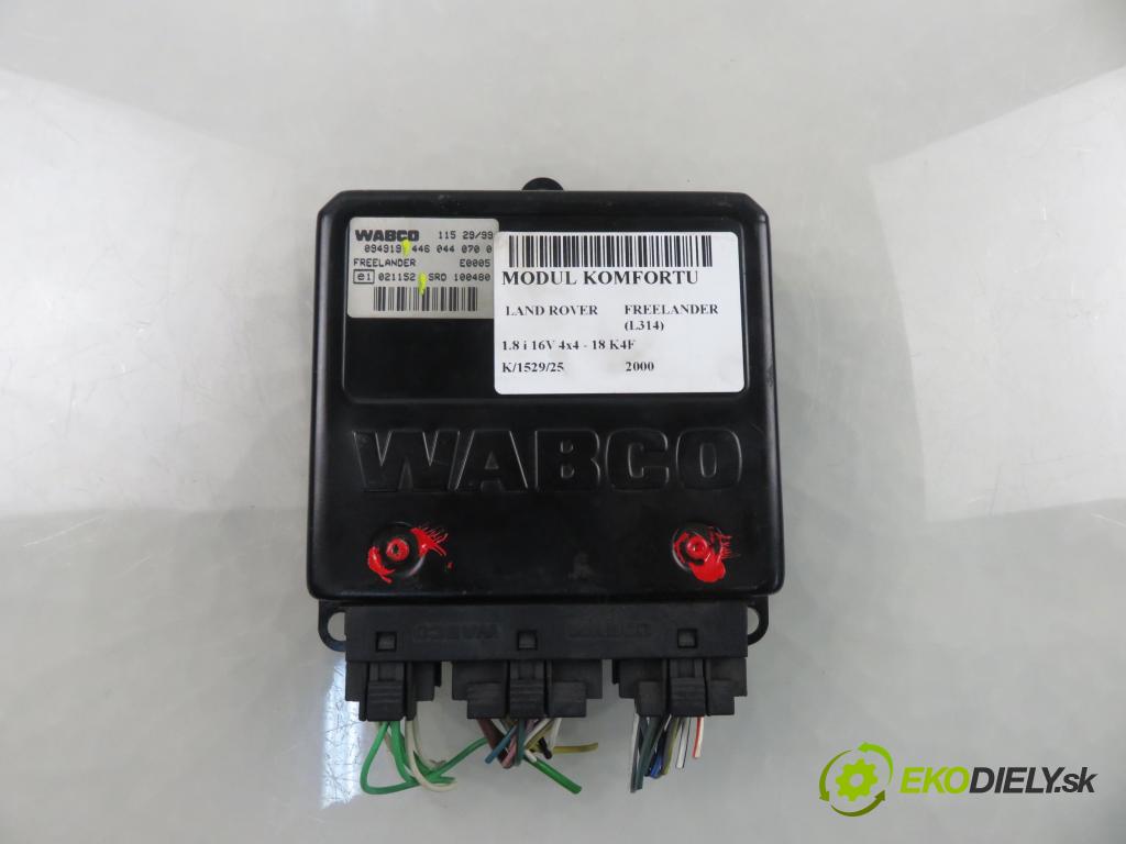 LAND ROVER FREELANDER (L314) SUV 2000 88,00 1.8 i 16V 4x4 - 18 K4F 1796,00 řídící jednotka ABS SRD100480 ; 4460440700