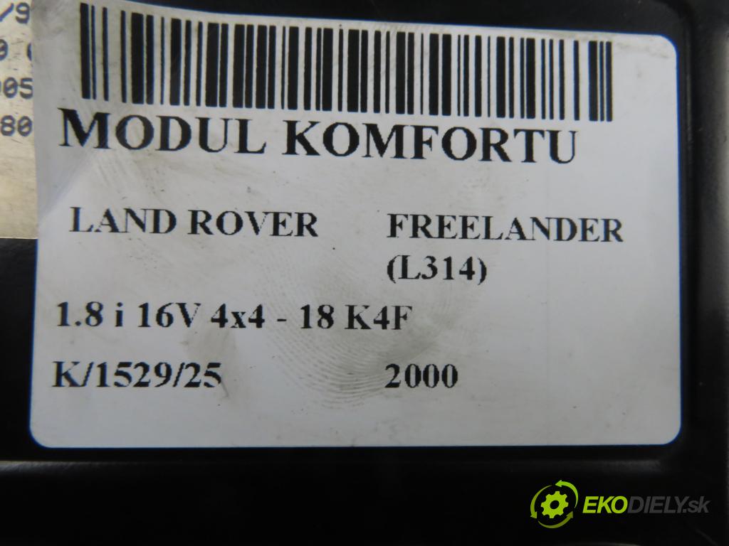 LAND ROVER FREELANDER (L314) SUV 2000 88,00 1.8 i 16V 4x4 - 18 K4F 1796,00 řídící jednotka ABS SRD100480 ; 4460440700
