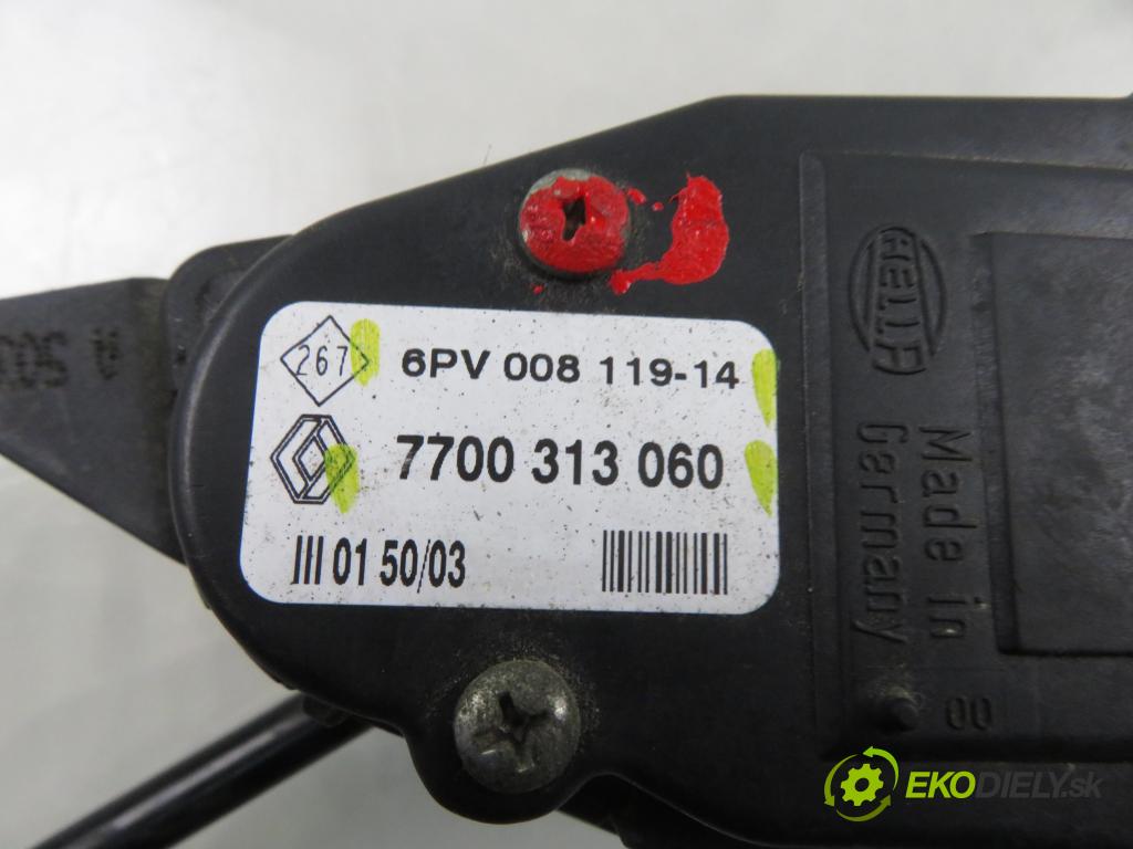 OPEL VIVARO A Skrzynia (X83) FURGON 2003 60,00 1.9 DI 80 - F9Q 762 1870,00 Potenciometer plynu 7700313060 ; 6PV00811914 (Potenciometer plynového pedálu)