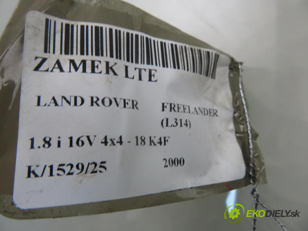 LAND ROVER FREELANDER (L314) SUV 2000 88,00 1.8 i 16V 4x4 - 18 K4F 1796,00 zámok LTE