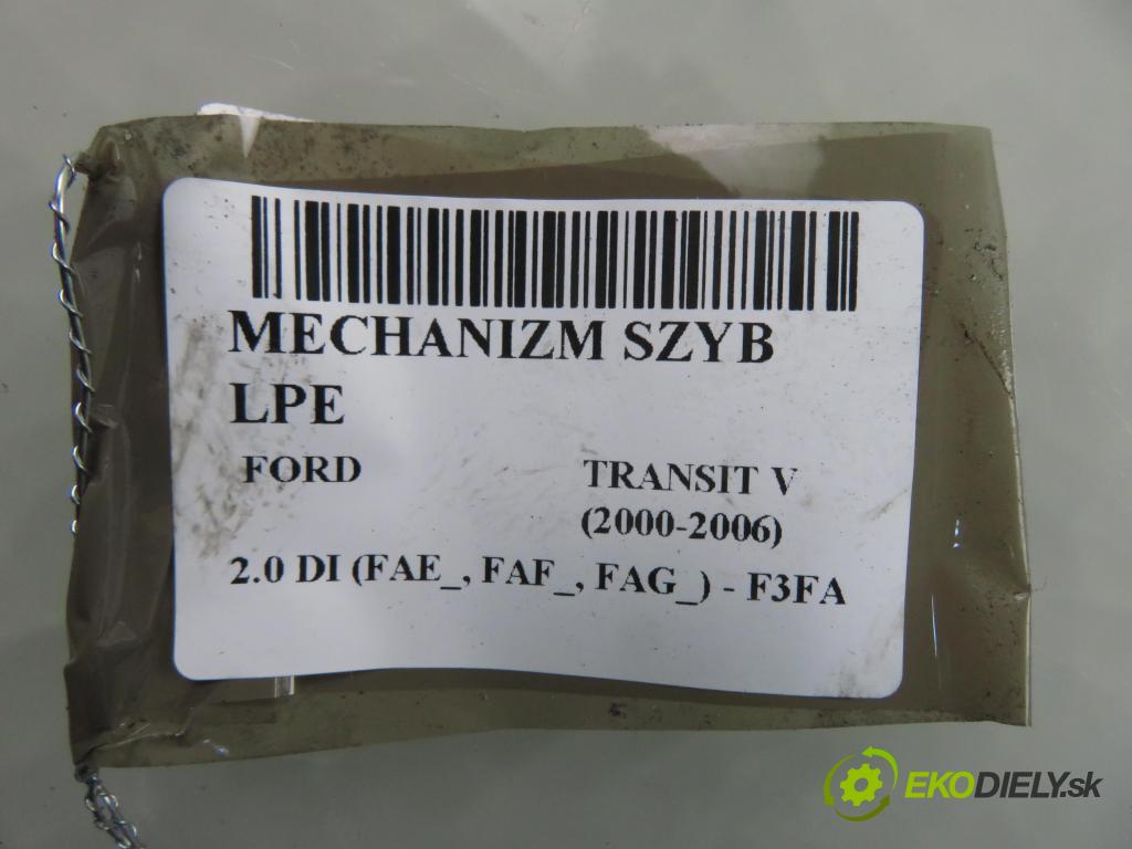 FORD TRANSIT Furgon (FA_ _) BUS 2005 63,00 2.0 DI 86 - F3FA 1998,00 mechanismus oken