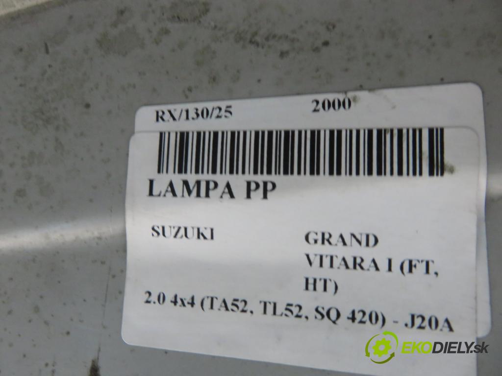 SUZUKI GRAND VITARA I (FT, HT) TERENOWY 2000 94,00 2.0 4x4 128 - J20A 1995,00 Svetlo PP 10032078