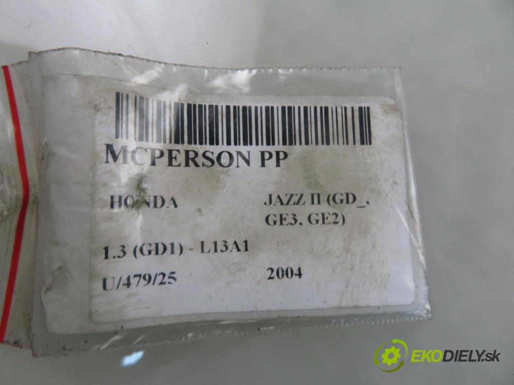 HONDA JAZZ II (GD_, GE3, GE2) HB 2004 61,00 1.3 (GD1) - L13A1 1339,00 MCPERSON PP