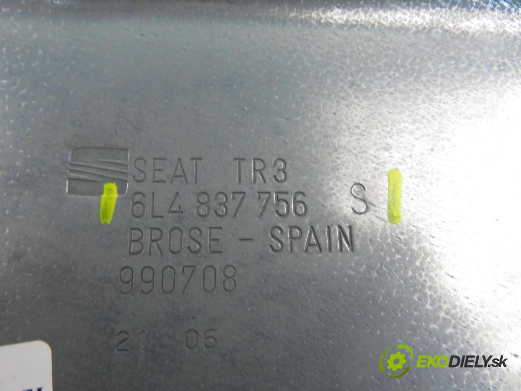 SEAT IBIZA III (6L1) HB 2007 55,00 1.4 16V - BKY 1390,00 mechanismus oken PPE 6L4837756S