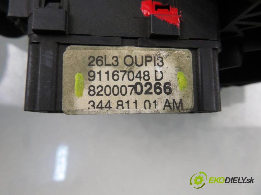 OPEL VIVARO A Skrzynia (X83) FURGON 2003 60,00 1.9 DI 80 - F9Q 762 1870,00 páčka/prepínač 91167148D ; 8200070266