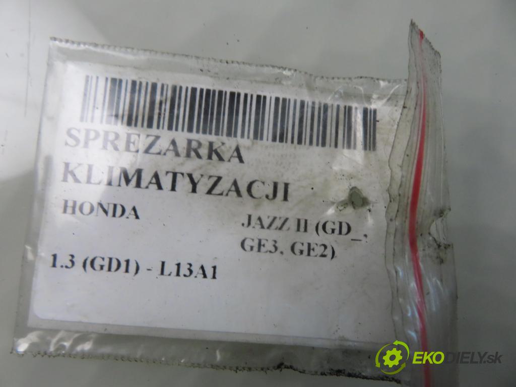 HONDA JAZZ II (GD_, GE3, GE2) HB 2004 61,00 1.3 (GD1) - L13A1 1339,00 KOMPRESOR: klimatizácie HS090R (Kompresor klimatizácie)