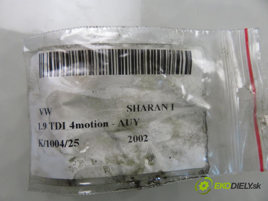 VW SHARAN (7M8, 7M9, 7M6) MINIVAN 2002 85,00 1.9 TDI PD 115 4motion - AUY 1896,00 Vstrekovač 038130073AK (Vstrekovač paliva)