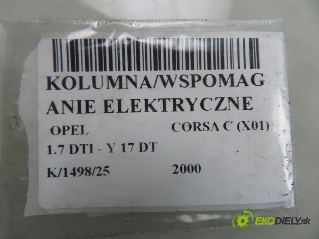 OPEL CORSA C (X01) HB 2000 55,00 1.7 DTI - Y 17 DT 1686,00 SLOUPEC / PODPORA elektrický 24463940 ; 24463937