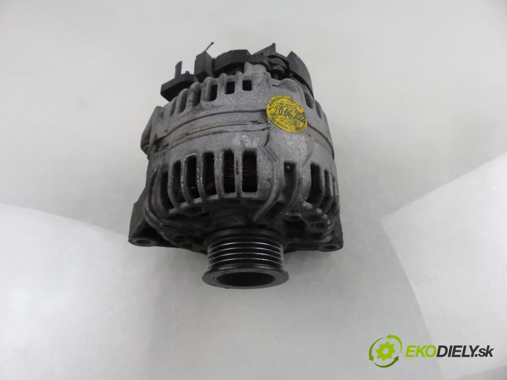 OPEL AGILA (A) (H00) HB 2004 44,00 1 - Z 10 XEP 998,00 Alternátor 0124425010 ; 13143128 (Alternátor)