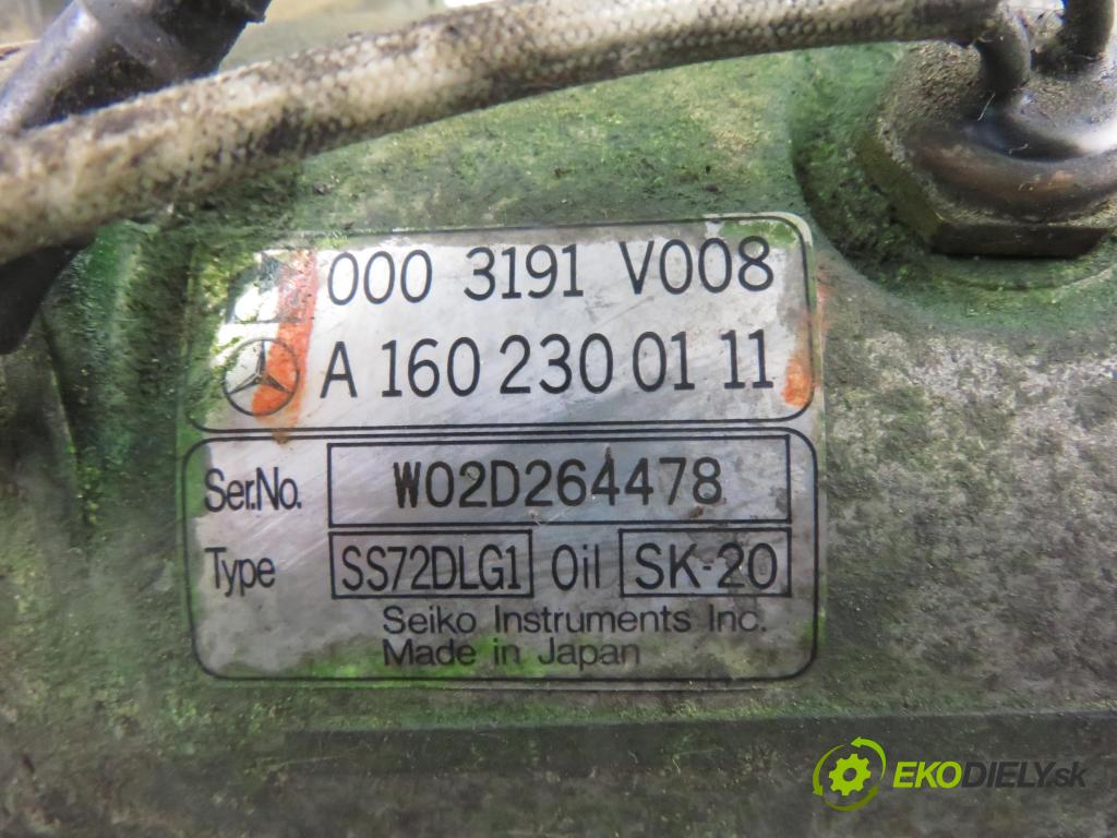 SMART FORTWO Coupe (450) HB 2004 30,00 0.8 CDI (450.300, 450.301, 450.302, 450.303, 450.3 799,00 KOMPRESOR: klimatizácie A1602300111 ; 0003191V008 (Kompresor klimatizácie)