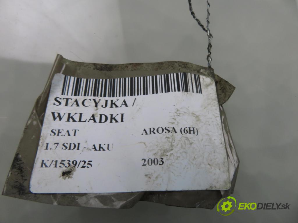SEAT AROSA (6H) HB 2003 44,00 1.7 SDI - AKU 1716,00 spinačka 357905851F (Spínacia skrinka)
