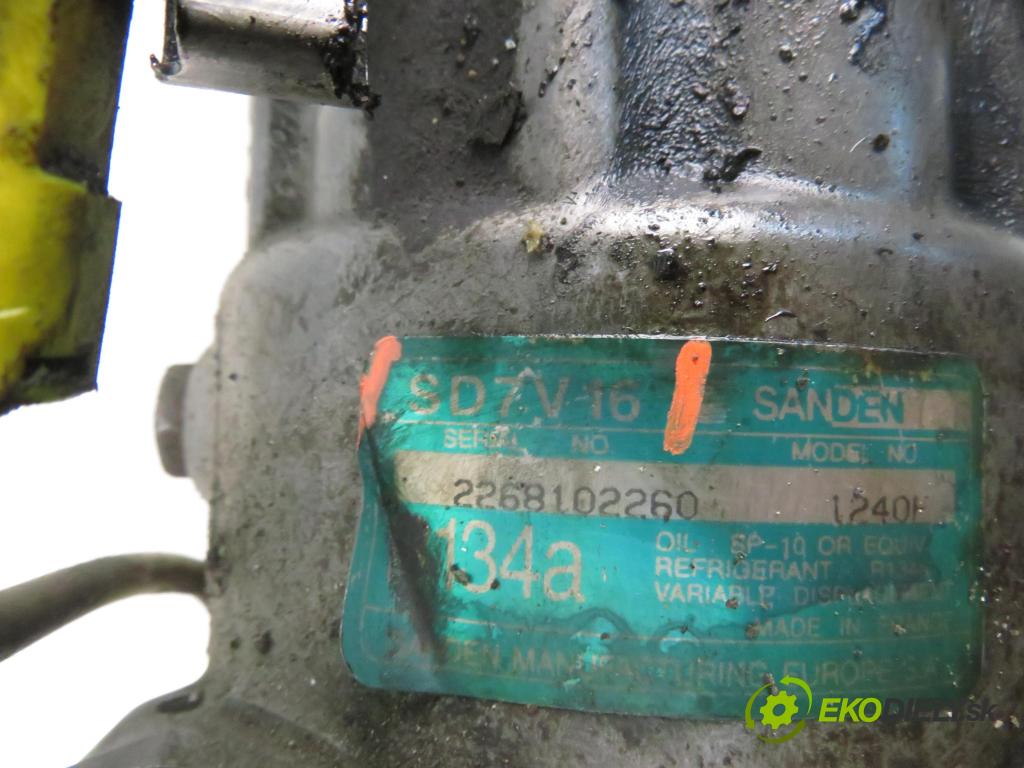 CITROEN XSARA (N1) LIFTBACK 2003 66,00 2.0 HDi 90 - RHY (DW10TD) 1997,00 KOMPRESOR: klimatizace SD7V16 (Kompresor klimatizace)