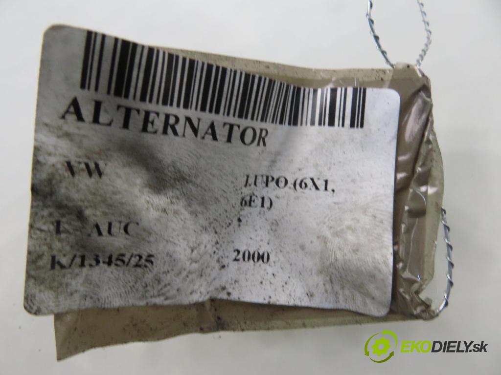 VW LUPO (6X1, 6E1) HB 2004 37,00 1 - AUC 999,00 Alternátor 037903025S ; SG8B018 (Alternátor)