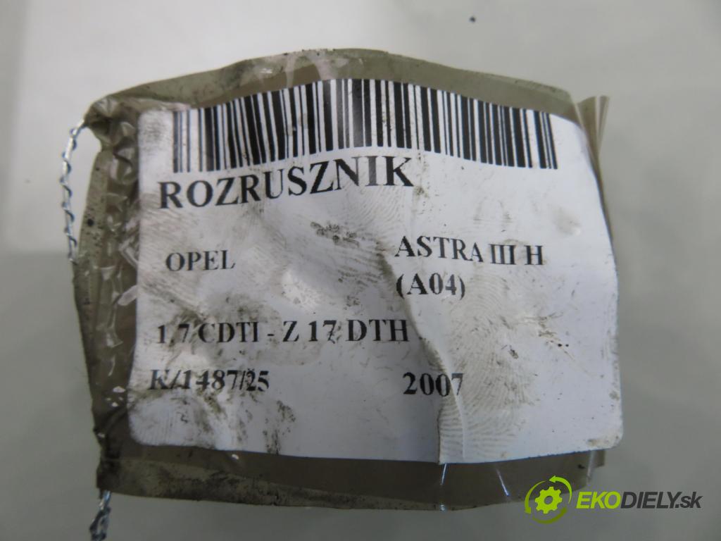 OPEL ASTRA H (A04) HB 2007 74,00 1.7 CDTI 100 - Z 17 DTH 1686,00 startér S2001 (Startér)