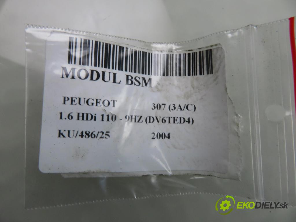PEUGEOT 307 (3A/C) HB 2004 80,00 1.6 HDi 110 1560,00 MODUL BSM 9650664180
