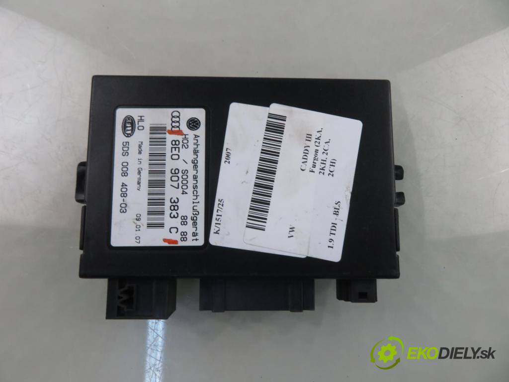 VW CADDY III Furgon (2KA, 2KH, 2CA, 2CH) FURGON 2007 77,00 1.9 TDI - BLS 1896,00 Riadiaca jednotka ťažného oka 8E0907383C