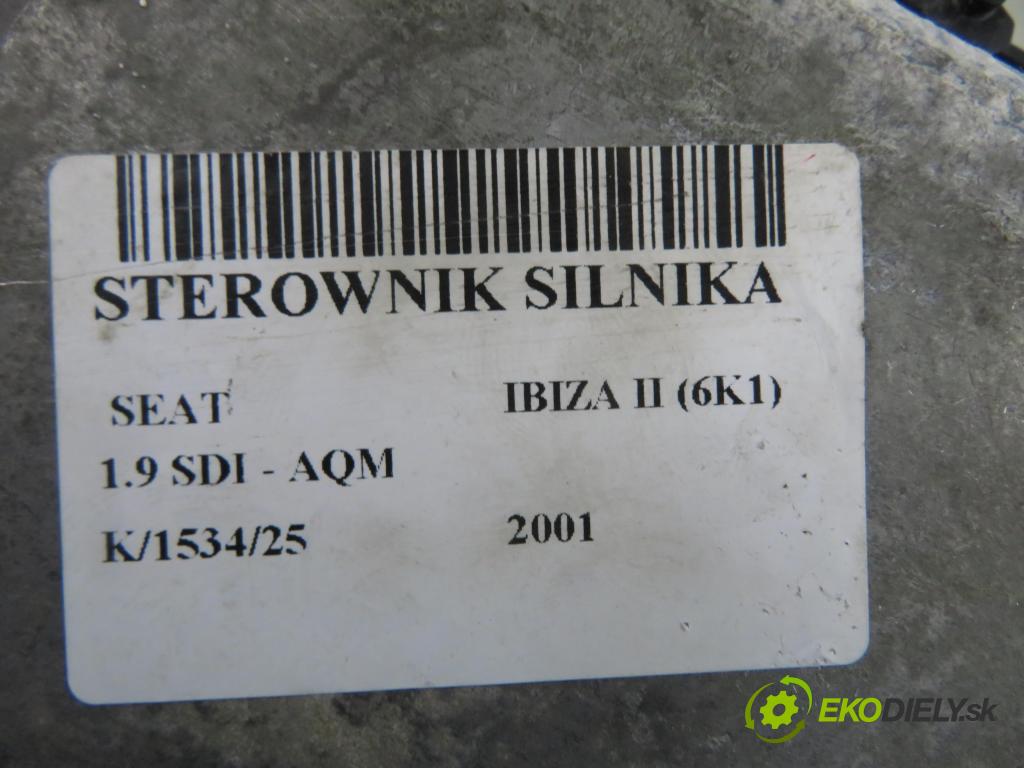 SEAT IBIZA II (6K1) HB 2001 50,00 1.9 SDI - AQM 1896,00 řídící jednotka motora 038906013AB