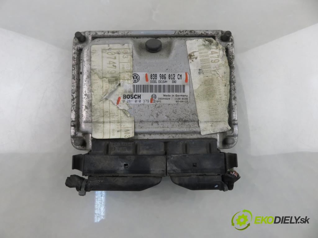 SEAT AROSA (6H) HB 2003 44,00 1.7 SDI - AKU 1716,00 řídící jednotka motora 038906012CM ; 0281010379
