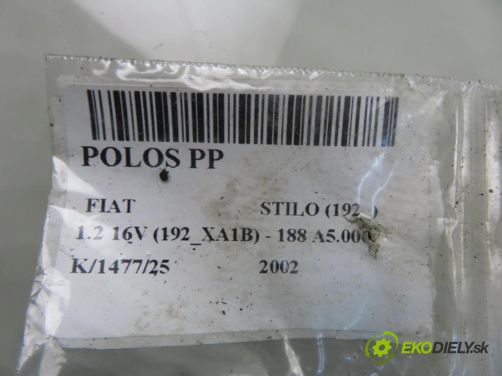 FIAT STILO (192_) HB 2002 59,00 1.2 16V 80 - 188 A5.000 1242,00 Poloos PP