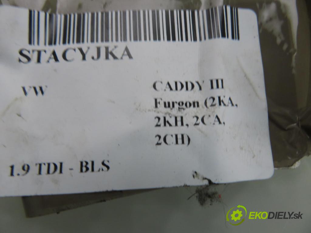 VW CADDY III Furgon (2KA, 2KH, 2CA, 2CH) FURGON 2007 77,00 1.9 TDI - BLS 1896,00 spinačka 1K0905851 (Spínacia skrinka)