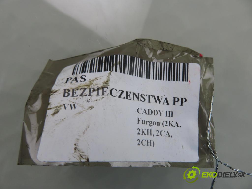 VW CADDY III Furgon (2KA, 2KH, 2CA, 2CH) FURGON 2007 77,00 1.9 TDI - BLS 1896,00 držák BEZPEČNOST PP 2K0857806B