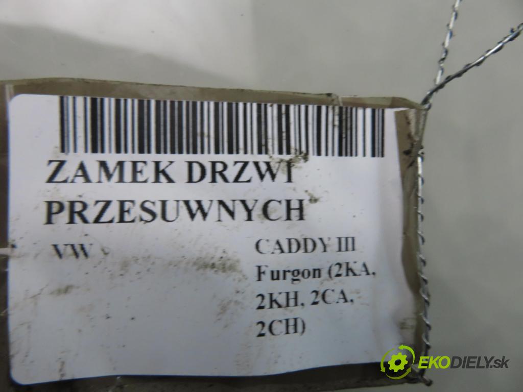 VW CADDY III Furgon (2KA, 2KH, 2CA, 2CH) FURGON 2007 77,00 1.9 TDI - BLS 1896,00 zámok Dvere posúvne 2K0843654N