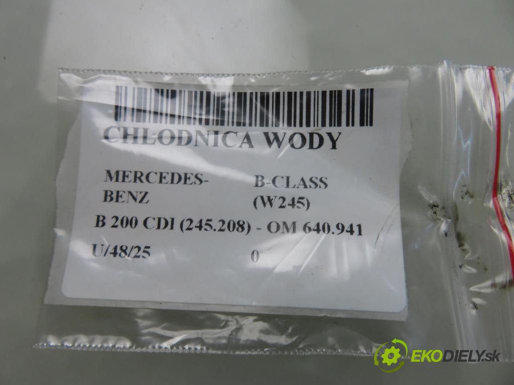 MERCEDES-BENZ KLASA B Sports Tourer (W245) MINIVAN 2009 103,00 B 200 CDI (245.208) -  140 OM 640.941 1991,00 chladič vody 1695002003