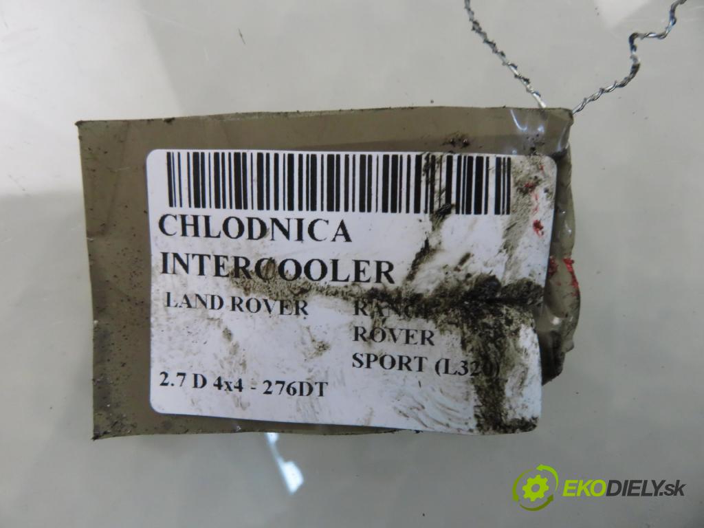LAND ROVER RANGE ROVER SPORT (L320) SUV 2007 140,00 2.7 TDV6 4x4 190 - 276DT (PSA) 2720,00 chladič intercooler