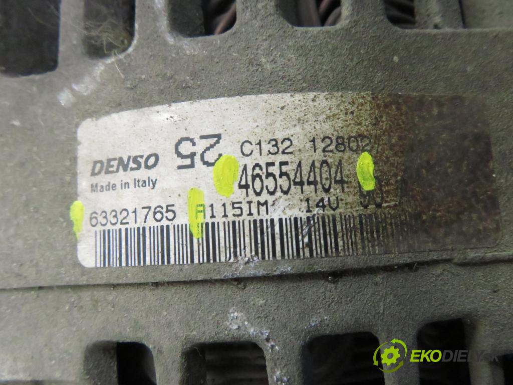 FIAT STILO (192_) HB 2002 59,00 1.2 16V 80 - 188 A5.000 1242,00 Alternátor 46554404 ; 63321765 (Alternátor)