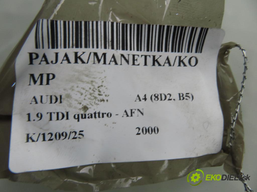 AUDI A4 (8D2, B5) SEDAN 2000 81,00 1.9 TDI quattro - AFN 1896,00 páčka/prepínač 4D0953513D ; 4D0953503B