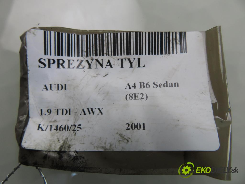 AUDI A4 (8E2, B6) SEDAN 2001 96,00 1.9 TDI PD 130 - AWX 1896,00 Pružina ZADNÍ: 