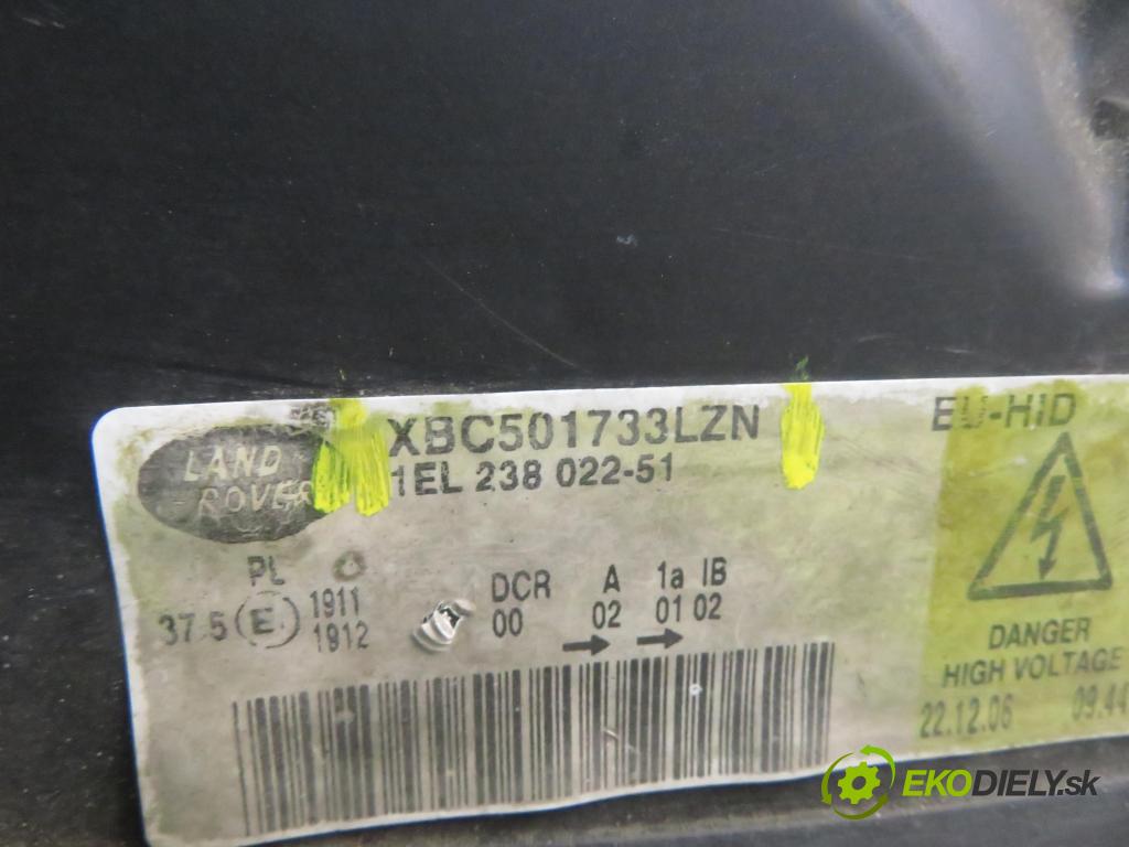 LAND ROVER RANGE ROVER SPORT (L320) SUV 2007 140,00 2.7 TDV6 4x4 190 - 276DT (PSA) 2720,00 Svetlo LP XBC501733LZN