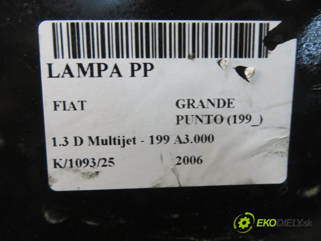 FIAT GRANDE PUNTO (199_) HB 2006 66,00 1.3 D Multijet 90 - 199 A3.000 1248,00 světlo PP 