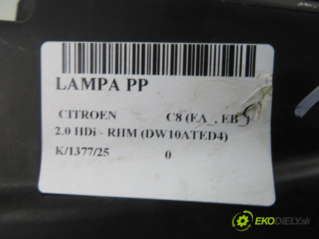 CITROEN C8 (EA_, EB_) MINIVAN 2005 79,00 2.0 HDi - RHM (DW10ATED4) 1997,00 Svetlo PP 1494315080