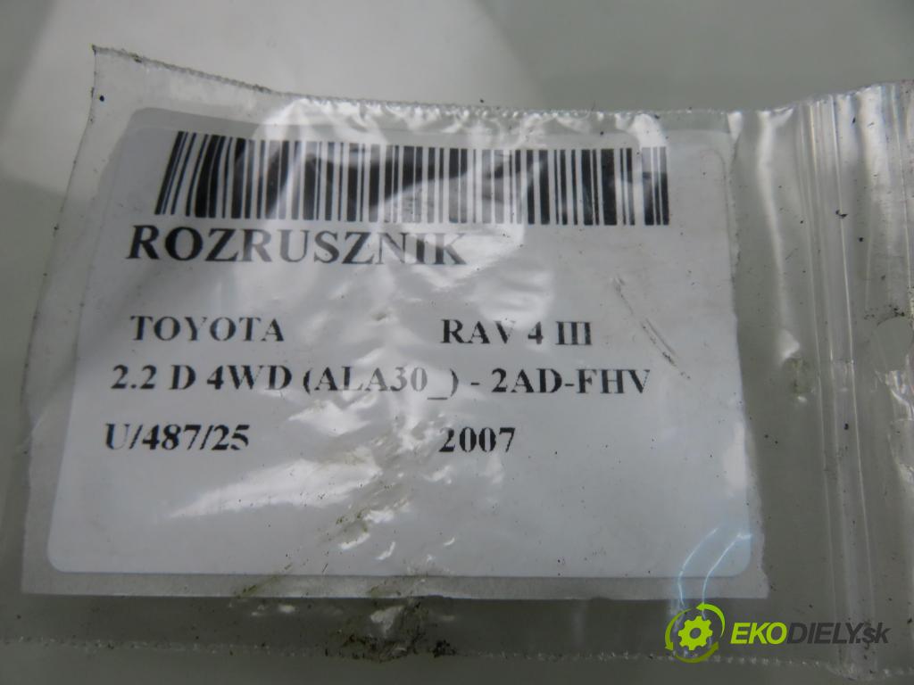 TOYOTA RAV 4 III (_A3_) SUV 2007 130,00 2.2 D 4WD 177 - 2AD-FHV 2231,00 Štartér S4042 (Štartér)
