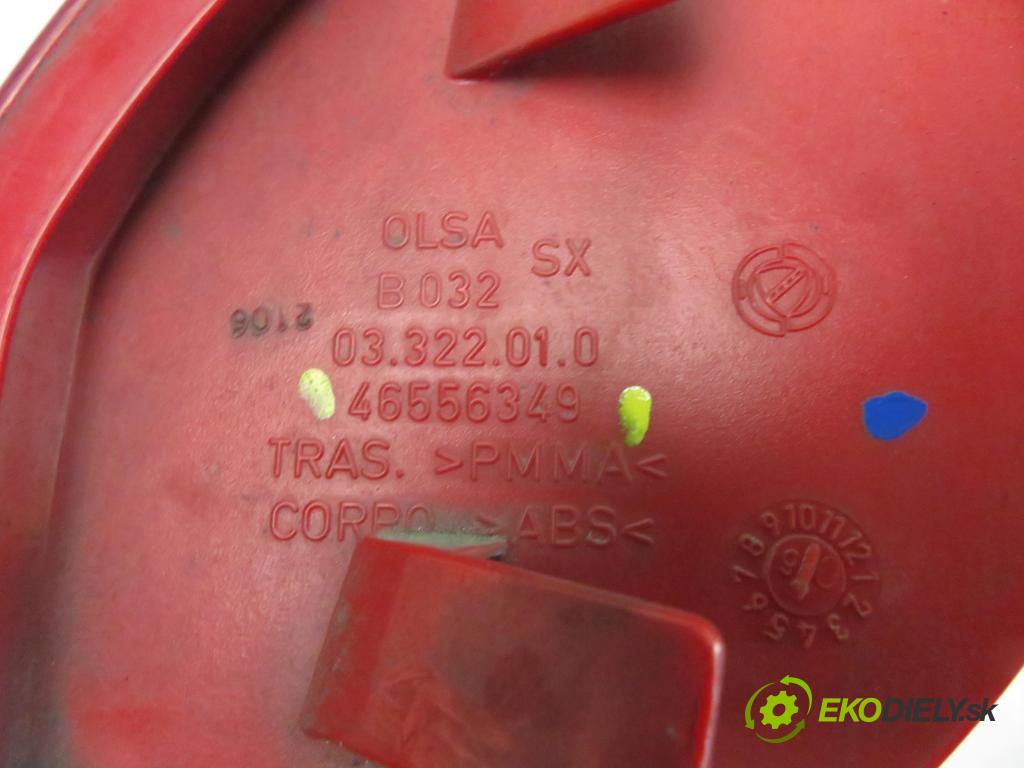 ALFA ROMEO 147 (937_) HB 2006 88,00 1.9 JTDM 8V (937.AXD1A, 937.AXU1A, 937.BXU1A) - 93 1910,00 Svetlo ľavé zadné 46556349