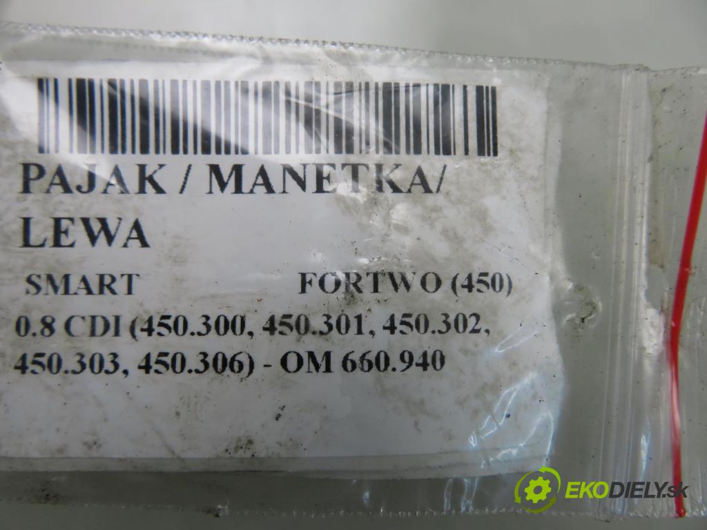 SMART FORTWO Coupe (450) HB 2004 30,00 0.8 CDI (450.300, 450.301, 450.302, 450.303, 450.3 799,00 / páčka ľavá strana 993794001 ; 0001185