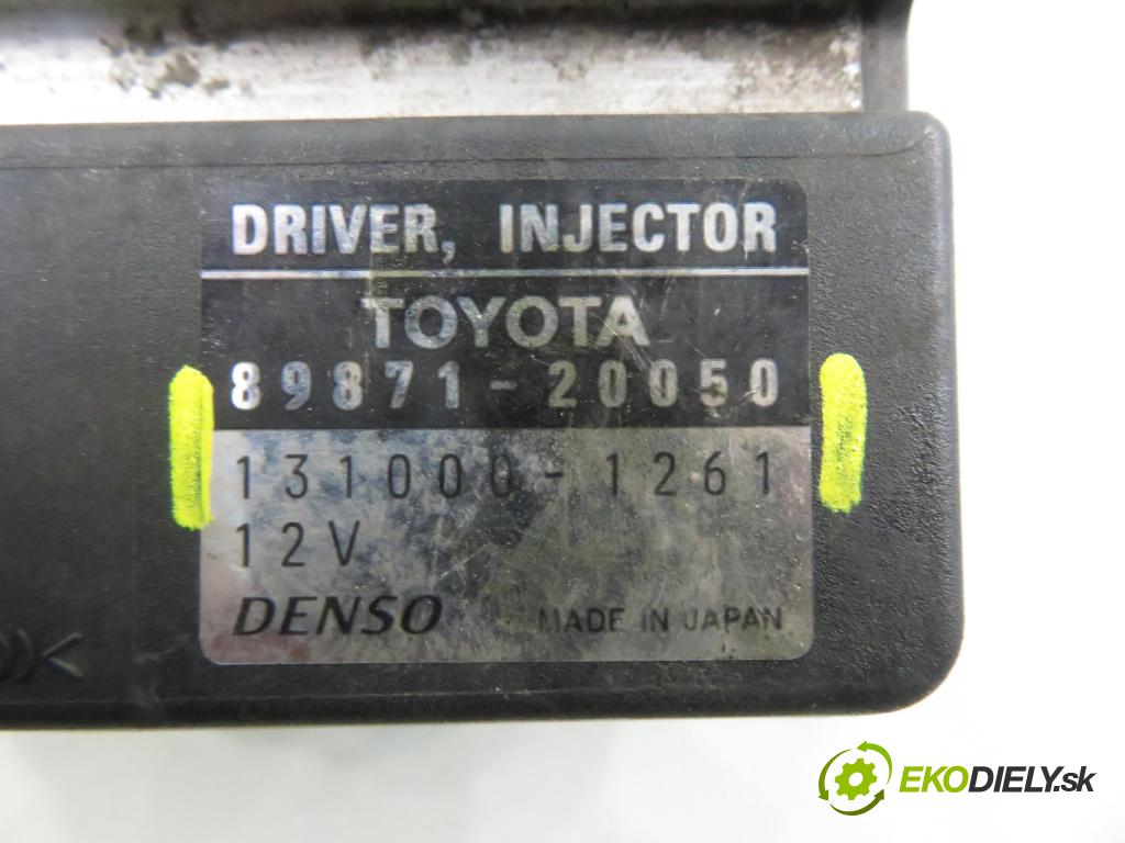 TOYOTA COROLLA (_E12_) HB 2005 85,00 2.0 D-4D 116 (CDE120R_, CDE120L_) - 1CD-FTV 1995,00 Riadiaca jednotka pumpy 8987120050 ; 1310001261