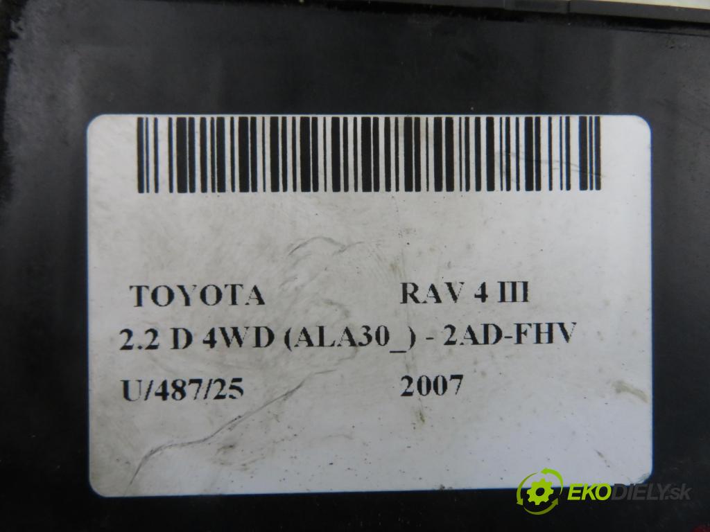 TOYOTA RAV 4 III (_A3_) SUV 2007 130,00 2.2 D 4WD 177 - 2AD-FHV 2231,00 Riadiaca jednotka vstreku 8987171010 ; 1710001331