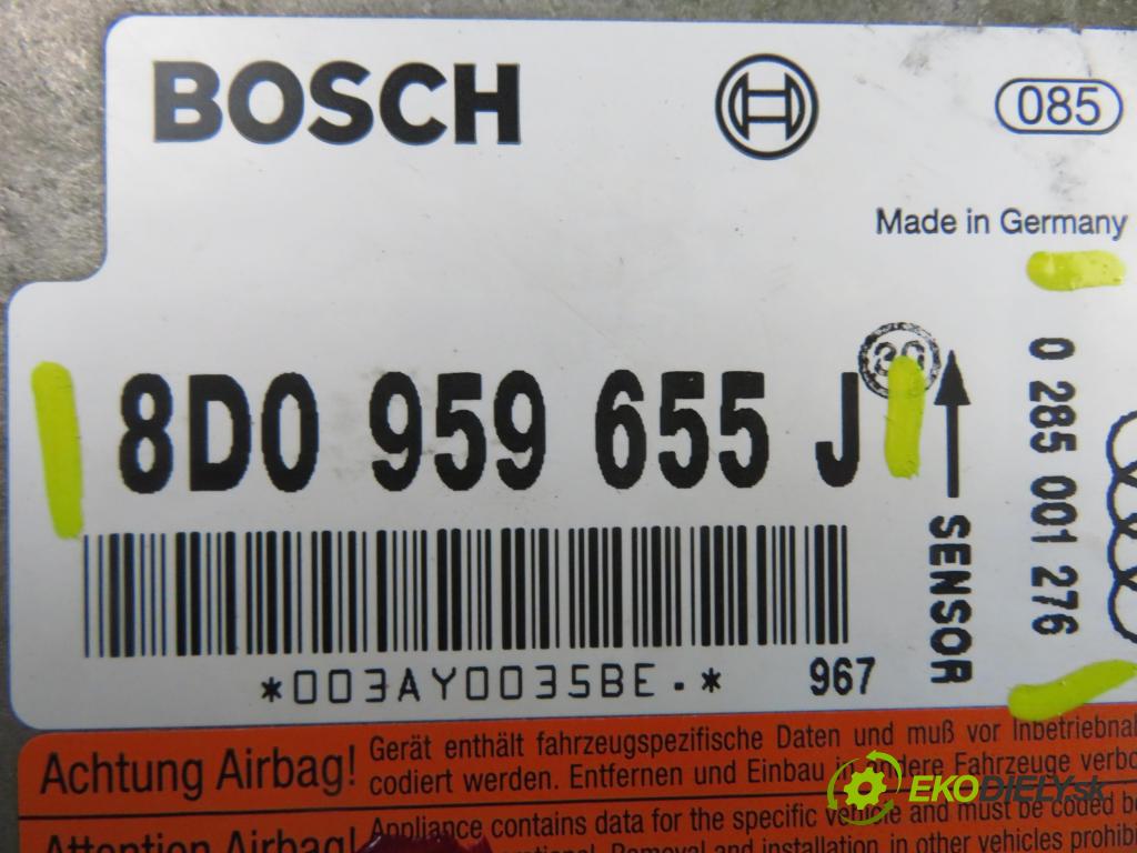AUDI A4 (8D2, B5) SEDAN 2000 81,00 1.9 TDI quattro - AFN 1896,00 MODUL air BAG 8D0959655J ; 0285001276
