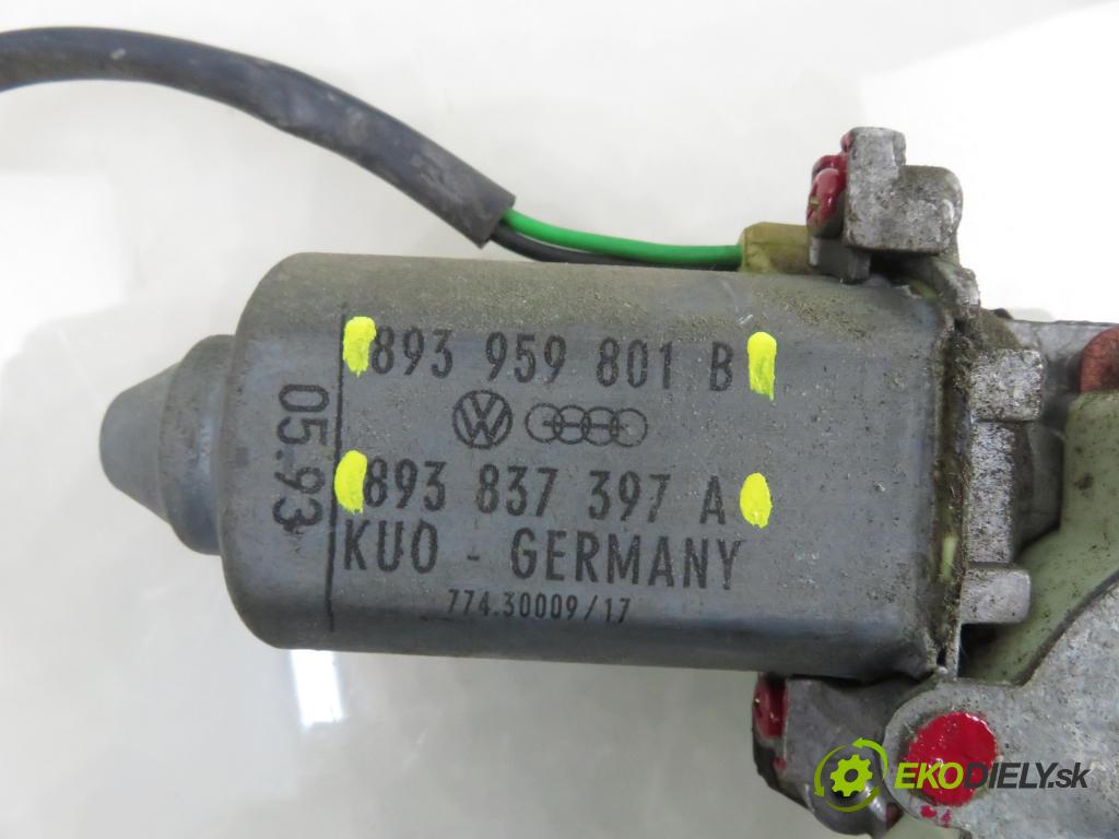 AUDI 80 (8C, B4) SEDAN 1993 66,00 1.9 TDI - 1Z 1896,00 Mechanizmus okien 893837397A ; 893959801B