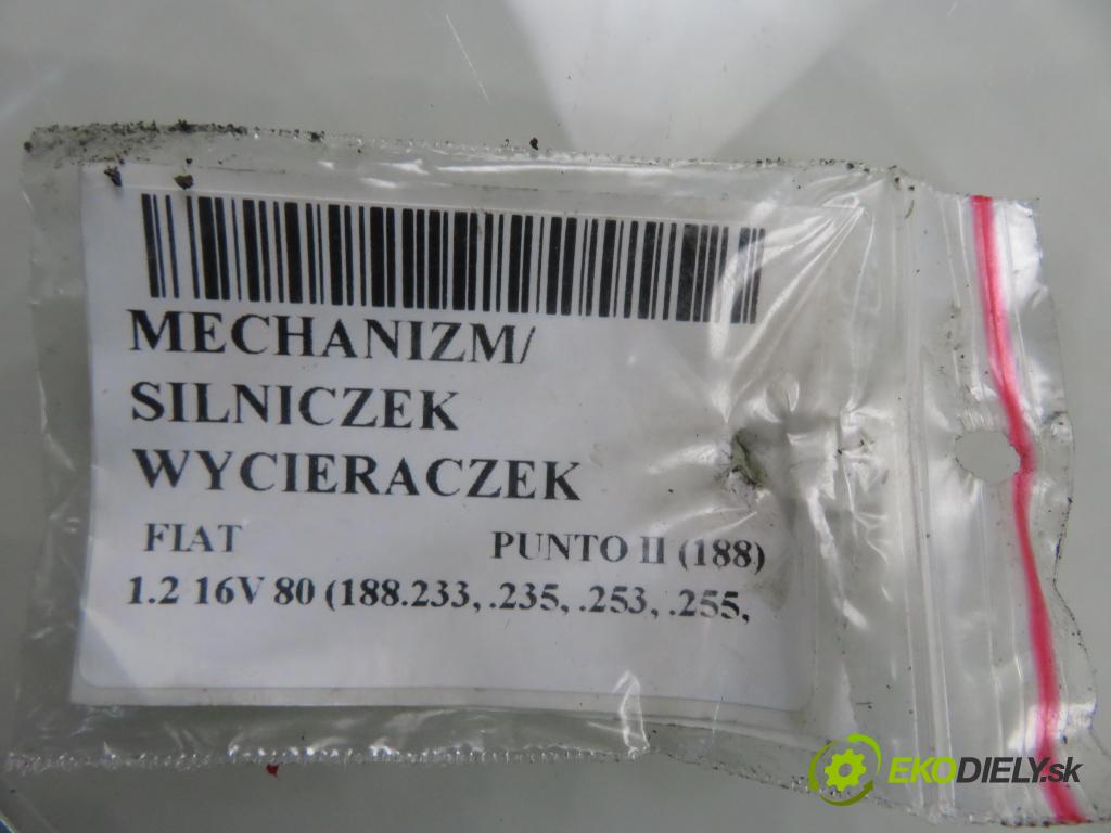 FIAT PUNTO (188_) HB 2002 59,00 1.2 16V 80 - 188 A5.000 1242,00 Motorček stieračov TGE511E