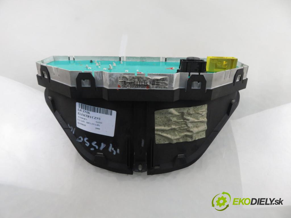 CITROEN SAXO (S0, S1) HB 2000 44,00 1.1 X,SX - HFX (TU1JP) 1124,00 Prístrojovka elektrický 9640933780