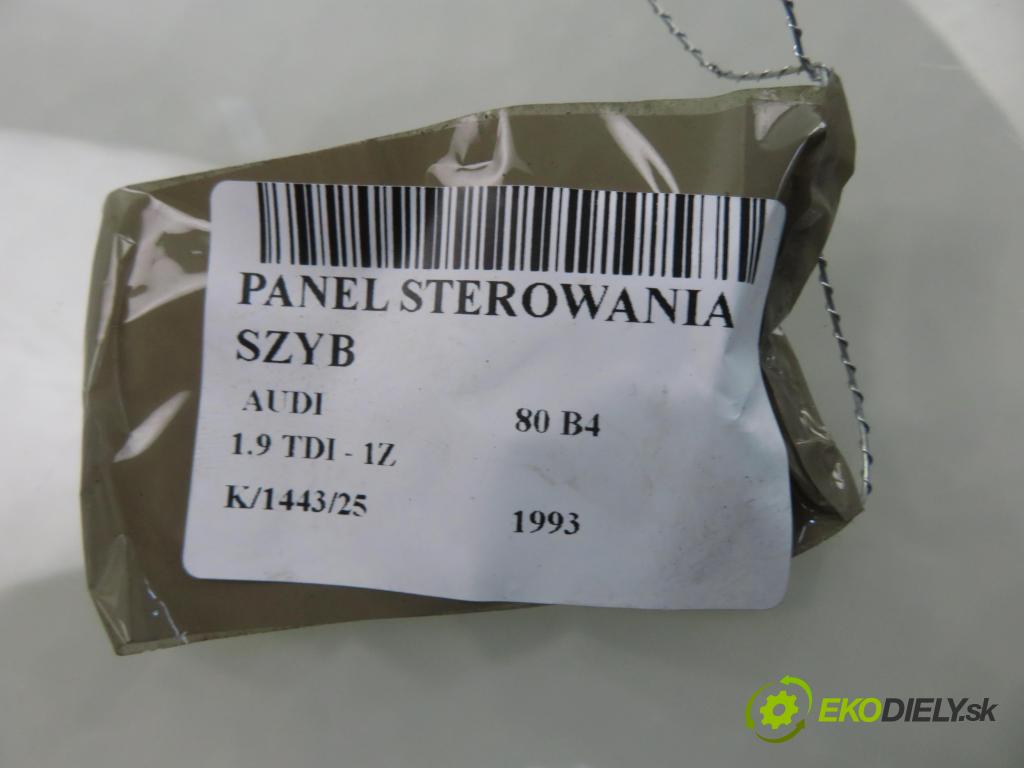 AUDI 80 (8C, B4) SEDAN 1993 66,00 1.9 TDI - 1Z 1896,00 Panel ovládania okien 893867171G