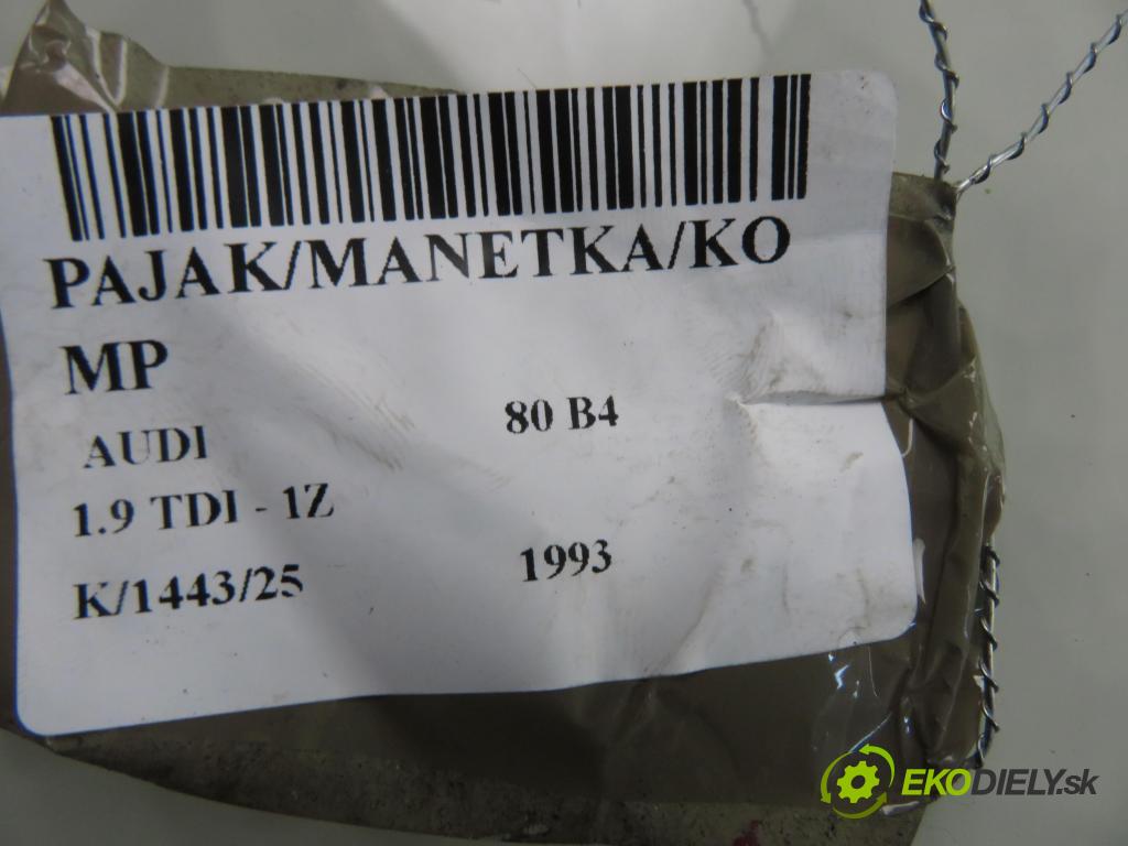AUDI 80 (8C, B4) SEDAN 1993 66,00 1.9 TDI - 1Z 1896,00 páčka/prepínač 4A0953503 ; 443953513H