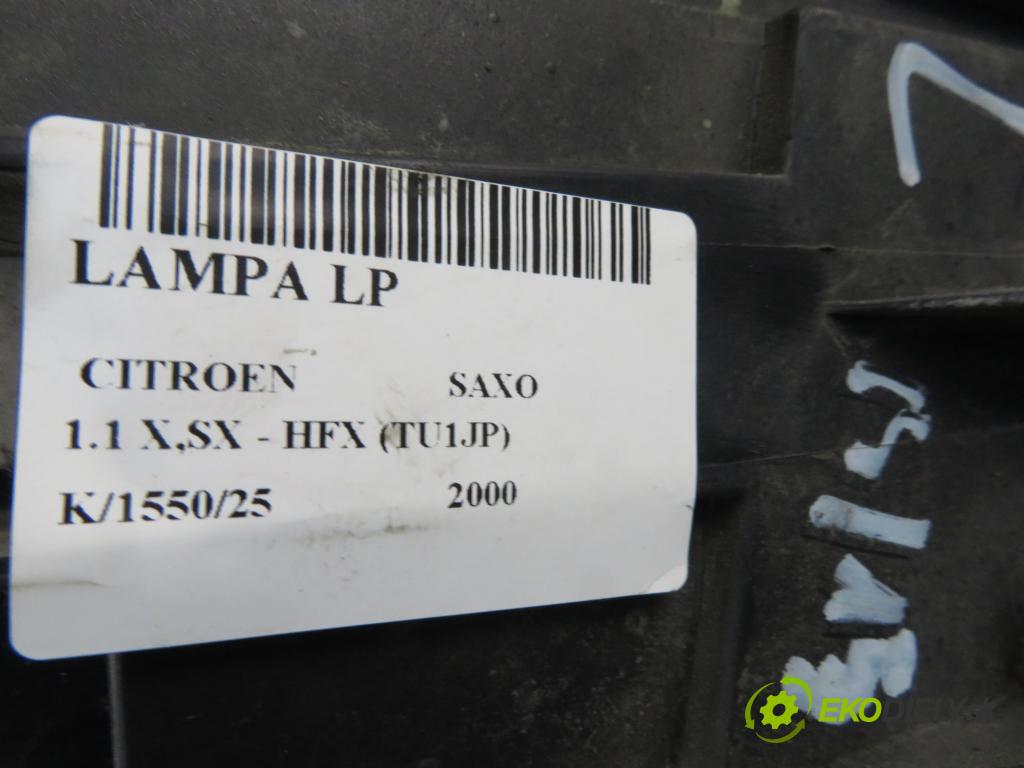 CITROEN SAXO (S0, S1) HB 2000 44,00 1.1 X,SX - HFX (TU1JP) 1124,00 Svetlo LP 9636331780