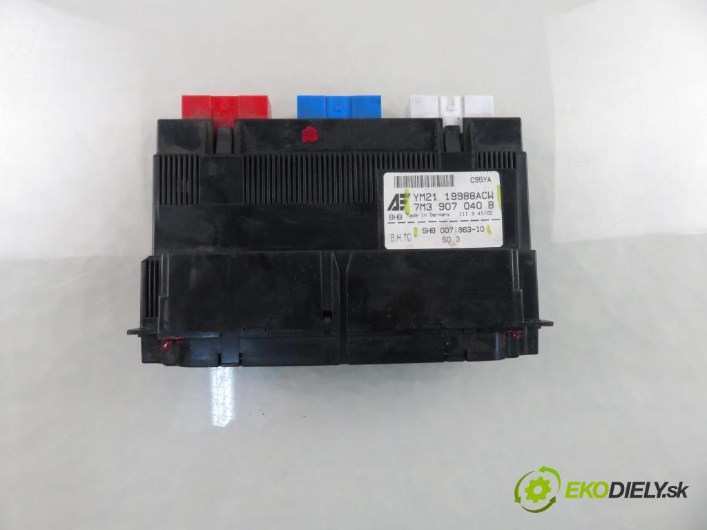 VW SHARAN (7M8, 7M9, 7M6) MINIVAN 2002 85,00 1.9 TDI PD 115 - AUY 1896,00 Panel kúrenia KLIMATRONIK 7M3907040B ; YM2119988ACW ; 5HB0079631